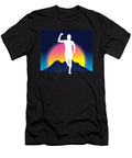 15 Vaporwave Synthwave Marathon Trail Running Greenoptix T-Shirt