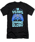 16 10 Year Old Gamer Video Games Gaming 10th Birthday Crazy Squirrel T-Shirt
