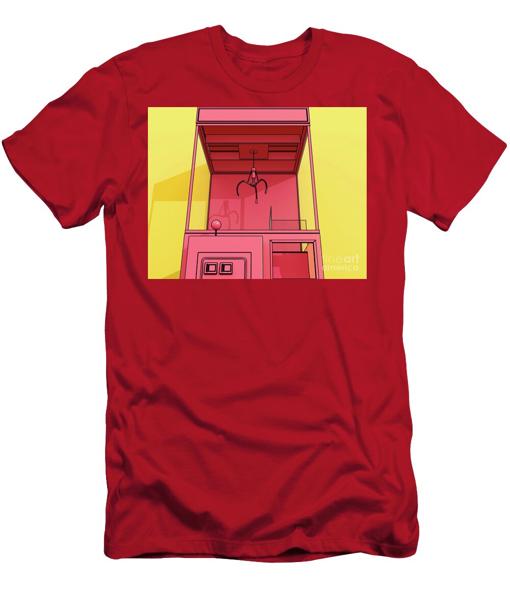 16 Claw Arcade Game Allan Swart T-Shirt