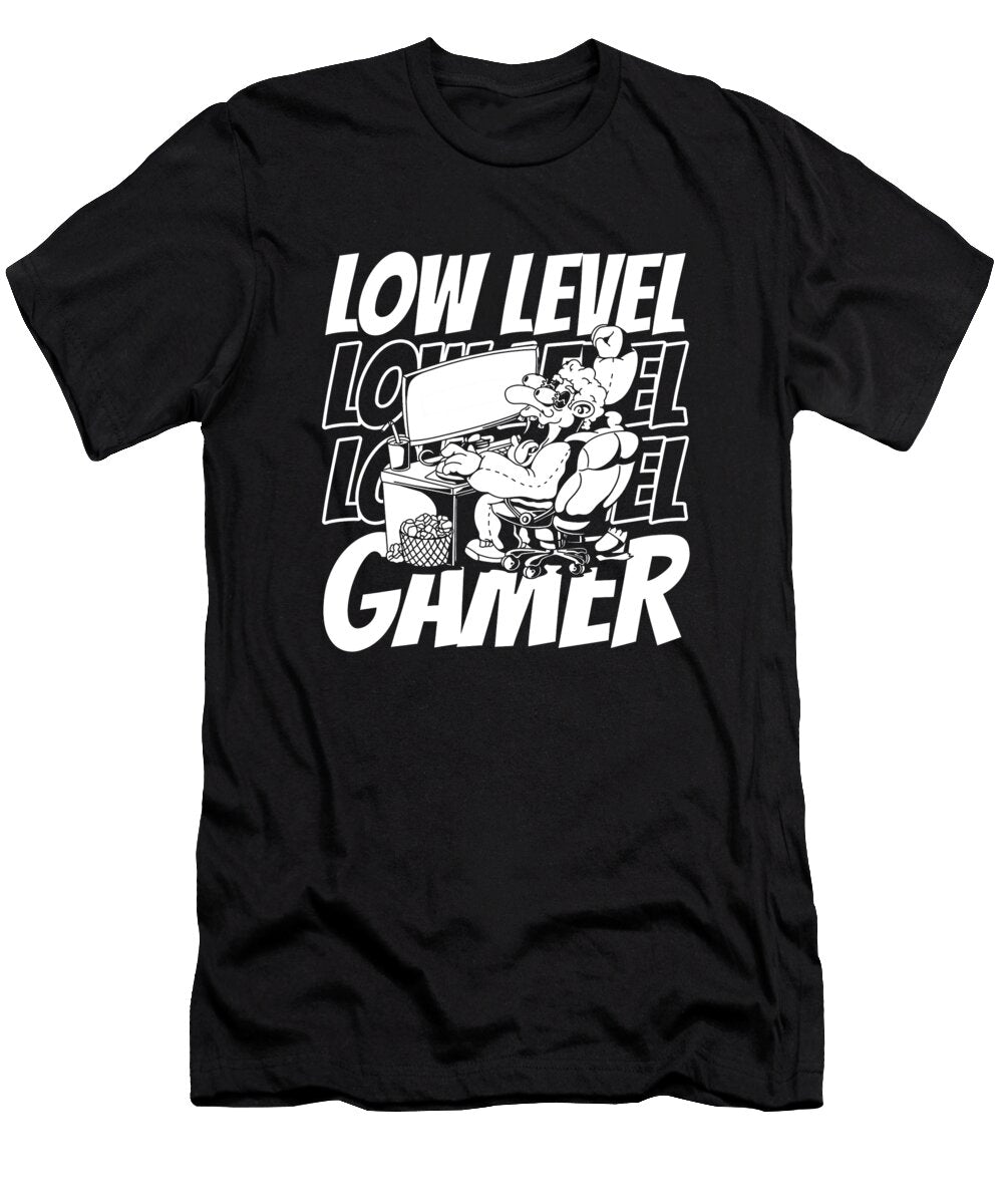 16 Gamer Gaming Video Games Crazy Squirrel T-Shirt