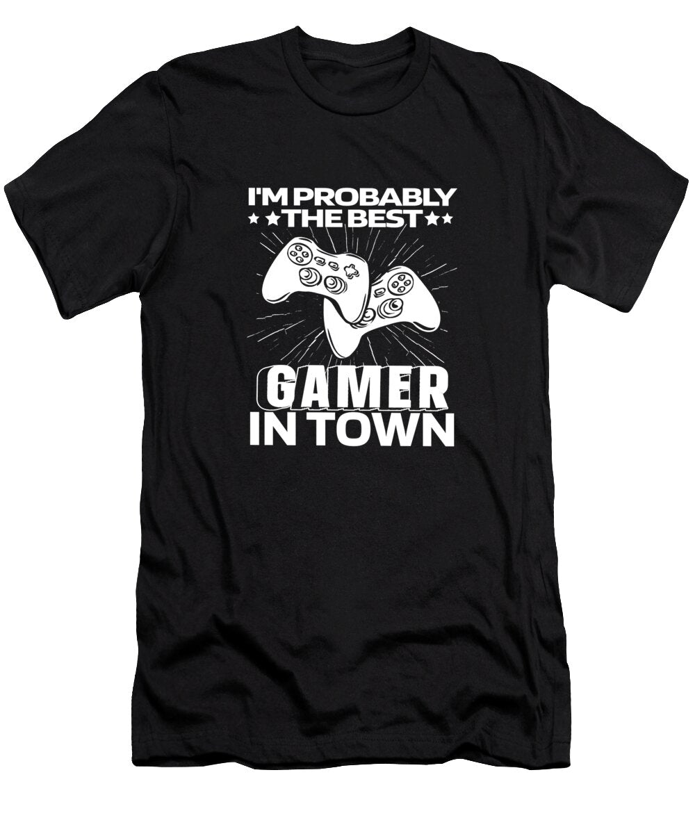 16 Gaming Gamer Video Games Crazy Squirrel T-Shirt