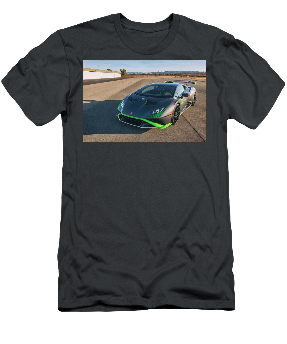 16 Lamborghini Huracan Sto Print Itzkirb Photography T-Shirt