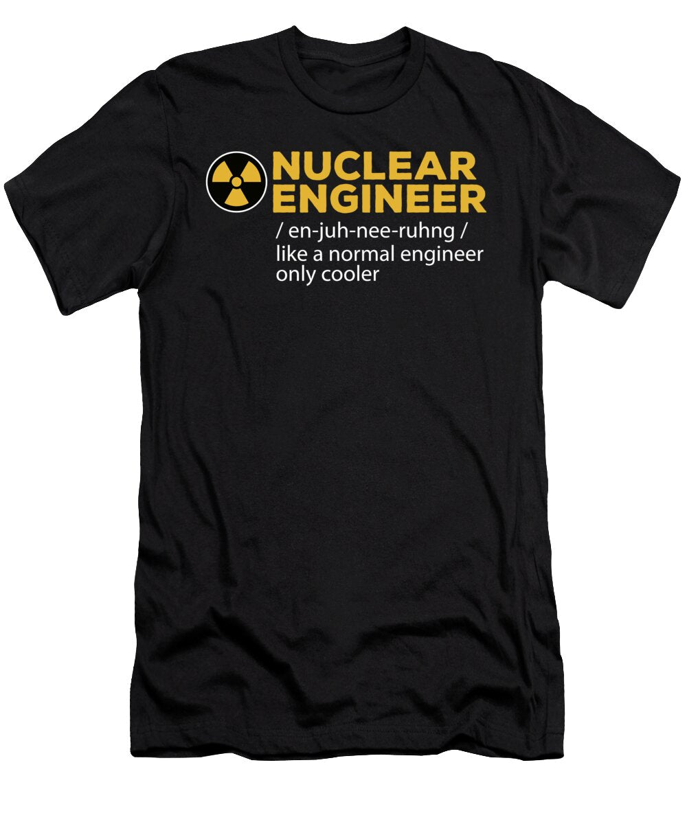 16 Physicist Science Scientist Nuclear Physics Crazy Squirrel T-Shirt