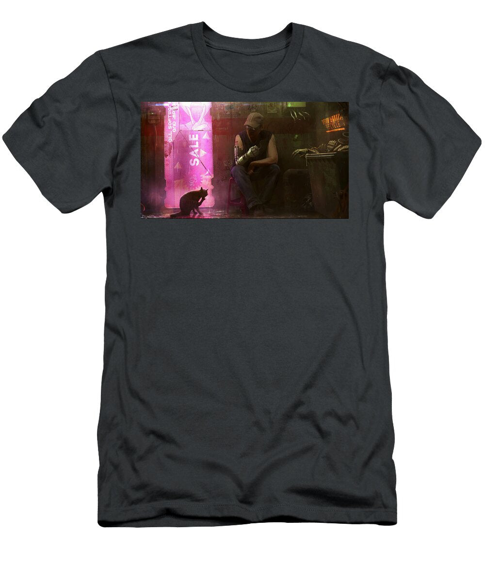 16 Urban Cyberspace Gabriel Chevers T-Shirt
