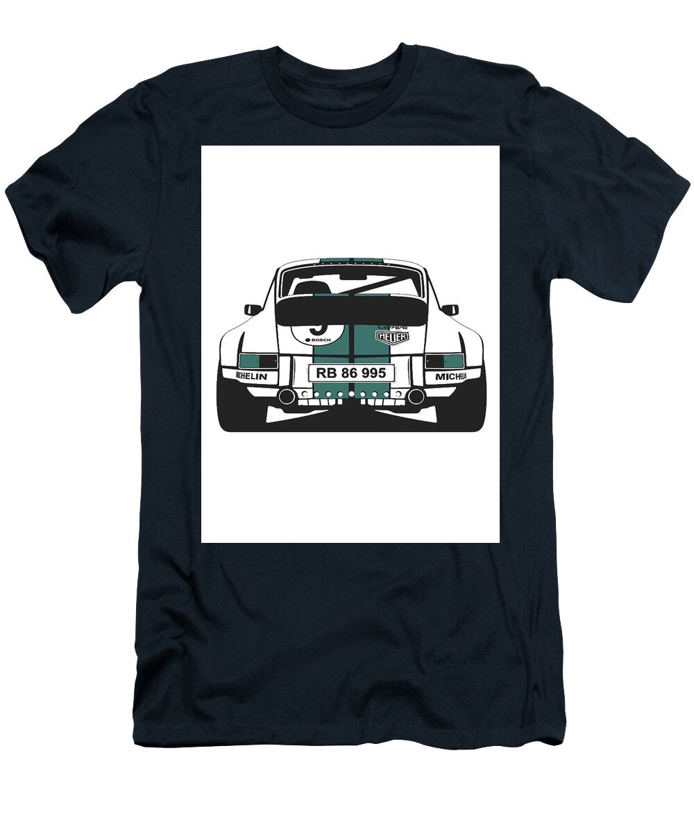 161 Classic Porsche 911 Race Car Thespeedart T-Shirt