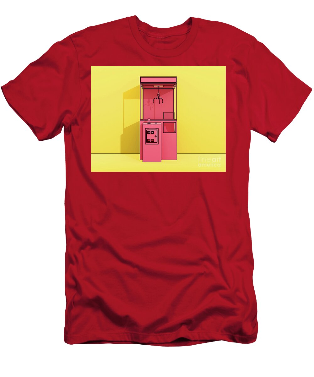 17 Claw Arcade Game Allan Swart T-Shirt