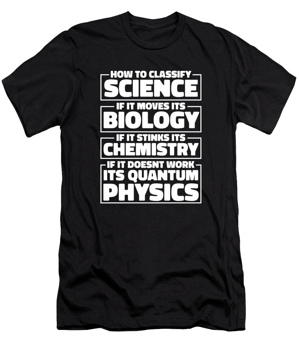 17 Funny Physicist Scientist Science Quantum Physics Crazy Squirrel T-Shirt