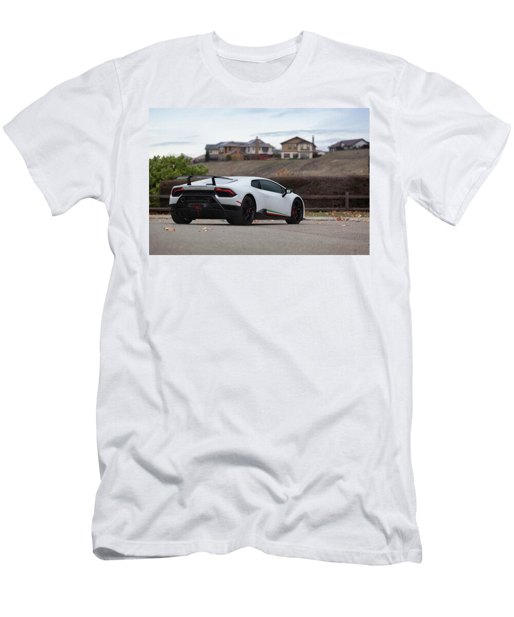17 Lamborghini Huracan Performante Print Itzkirb Photography T-Shirt