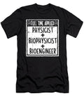 17 Physicist Science Scientist Applied Physics Crazy Squirrel T-Shirt