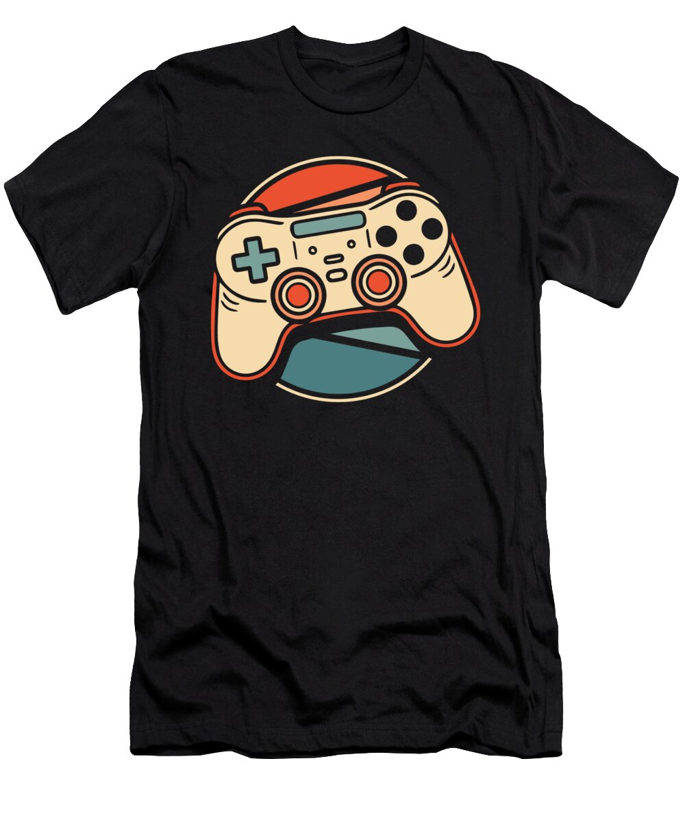 17 Retro Gamer Gaming Vintage Video Games Crazy Squirrel T-Shirt