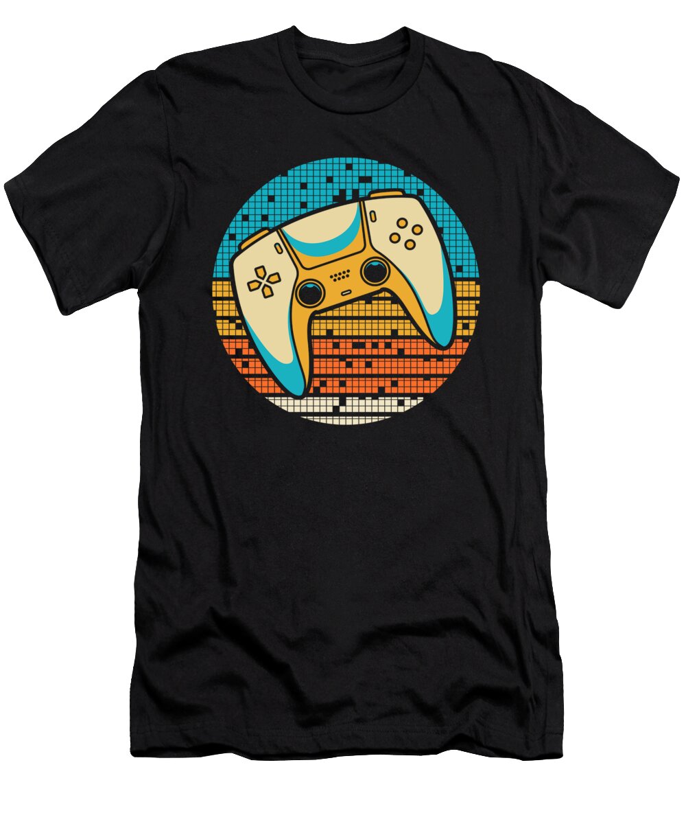 17 Retro Gaming Gamer Vintage Video Games Crazy Squirrel T-Shirt