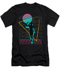 17 Vaporwave Synthwave Marathon Trail Running Greenoptix T-Shirt