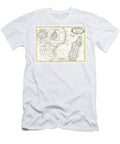 1770 Bonne Map of East Africa Madagascar Isle Bourbon and Mauritius Paul Fearn T-Shirt