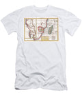 1780 Raynal and Bonne Map of South Africa Zimbabwe Madagascar and Mozambique Paul Fearn T-Shirt