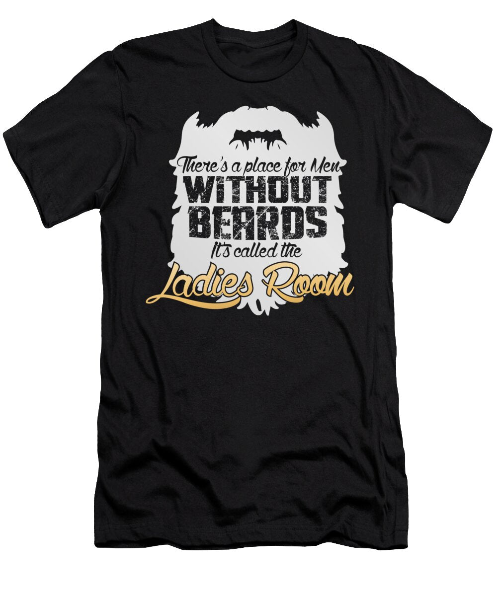 18 Funny Beard Facial Hair Manly Confident Man Gift Muc Designs T-Shirt