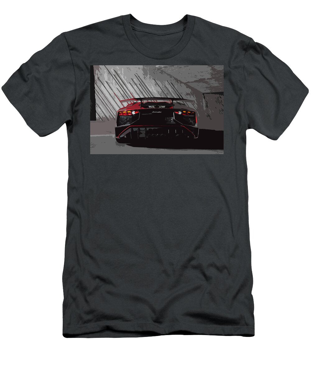 18 Lamborghini Aventador Sv Lp750 4 Thespeedart T-Shirt