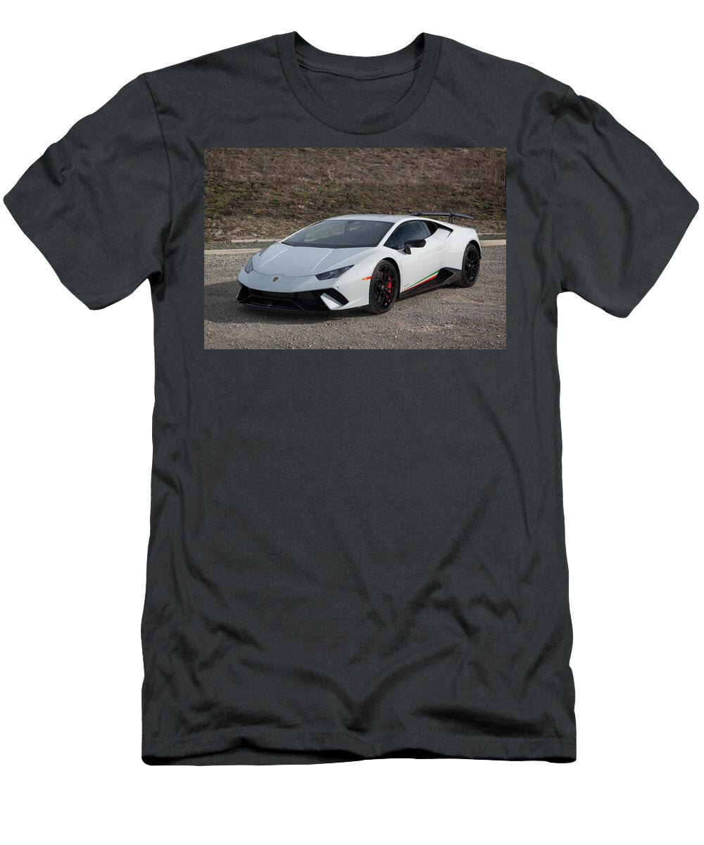 18 Lamborghini Huracan Performante Print Itzkirb Photography T-Shirt