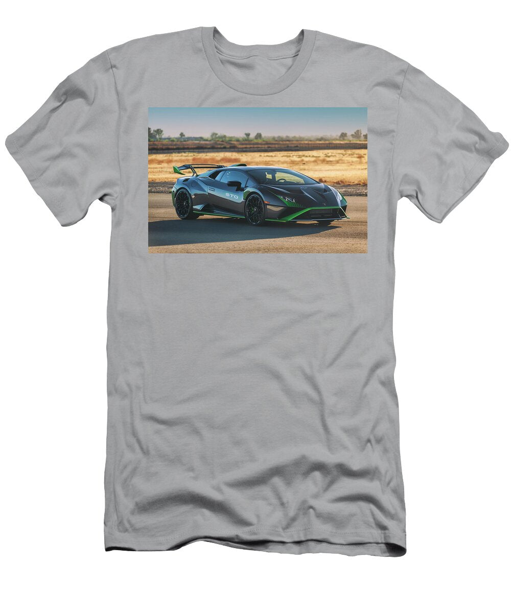 18 Lamborghini Huracan Sto Print Itzkirb Photography T-Shirt