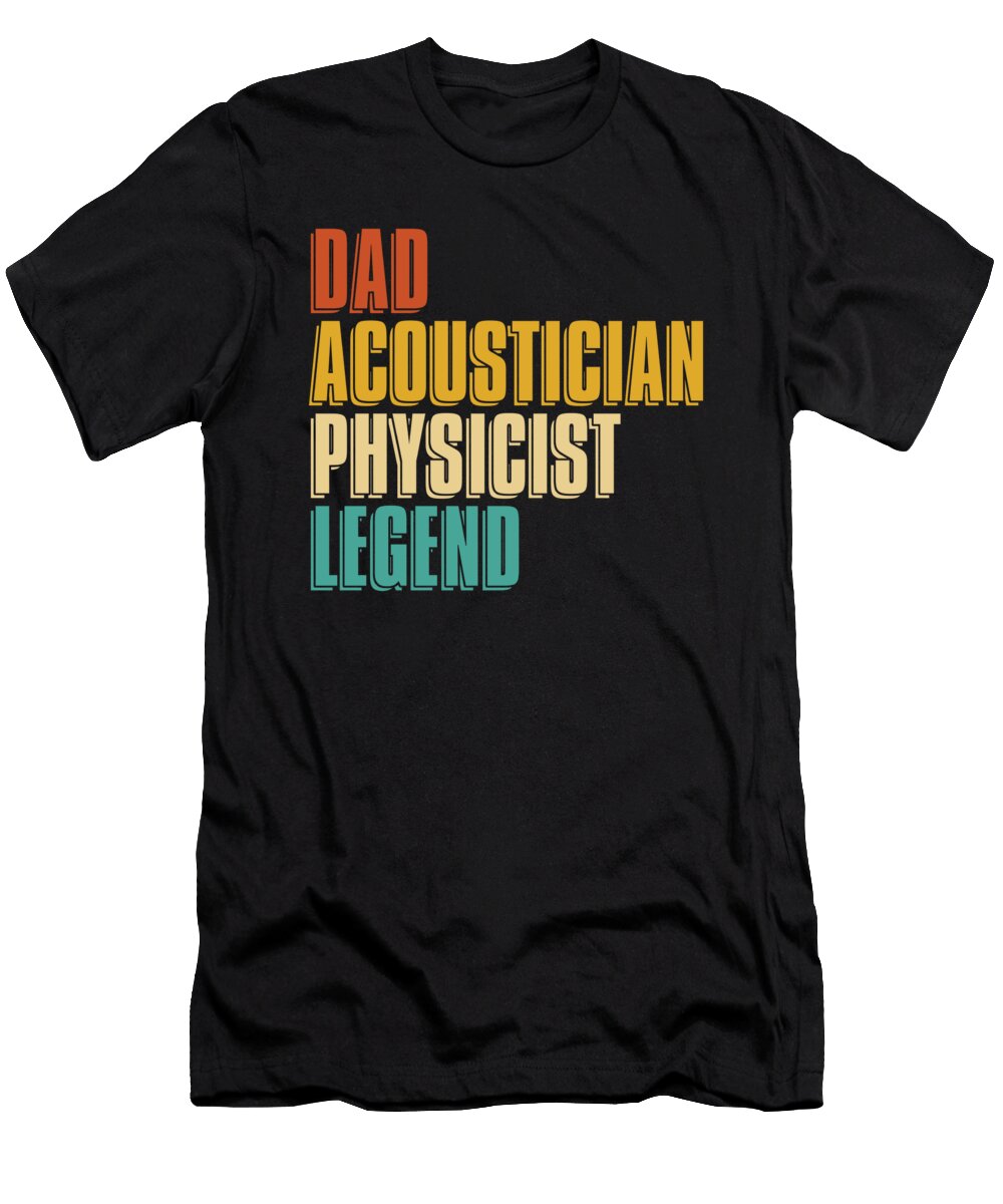18 Physicist Scientist Science Applied Physics Crazy Squirrel T-Shirt