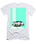 18 Porsche 911 930 Classic Poster Green Background Thespeedart T-Shirt