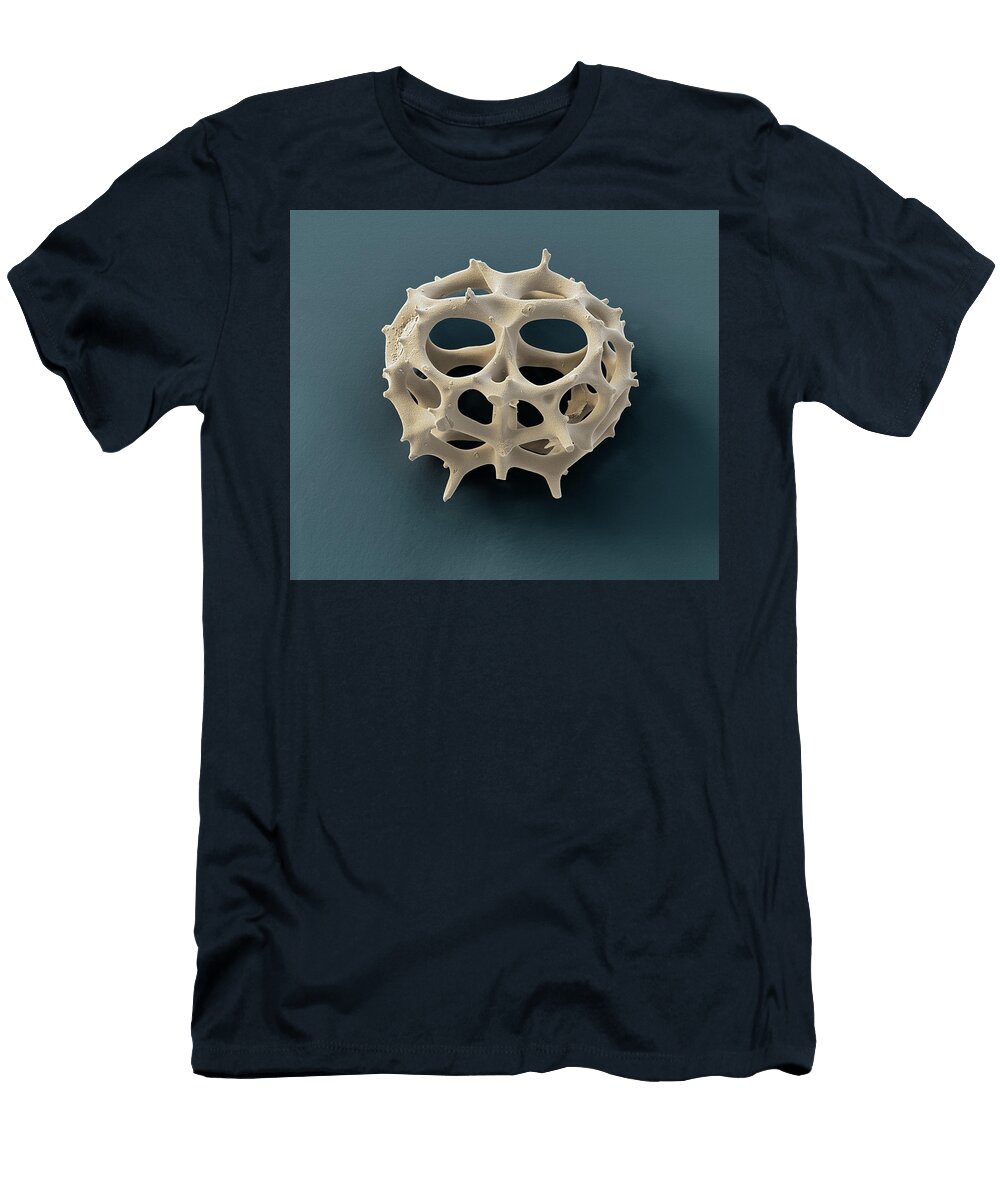 18 Radiolarian Sem Oliver Meckes Eye of Science T-Shirt