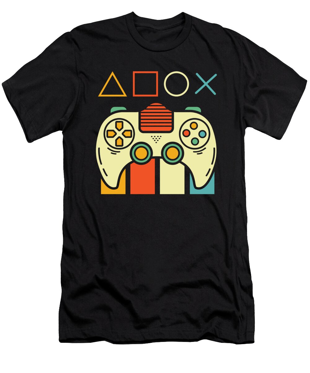 18 Retro Gamer Gaming Vintage Video Games Crazy Squirrel T-Shirt