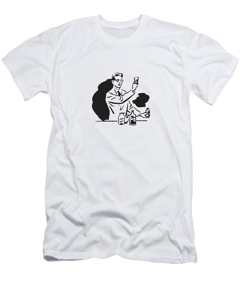 18 Scientist in Laboratory Csa Images T-Shirt