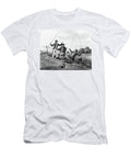 1800s Three 19th Century Men in Boat Vintage Images T-Shirt