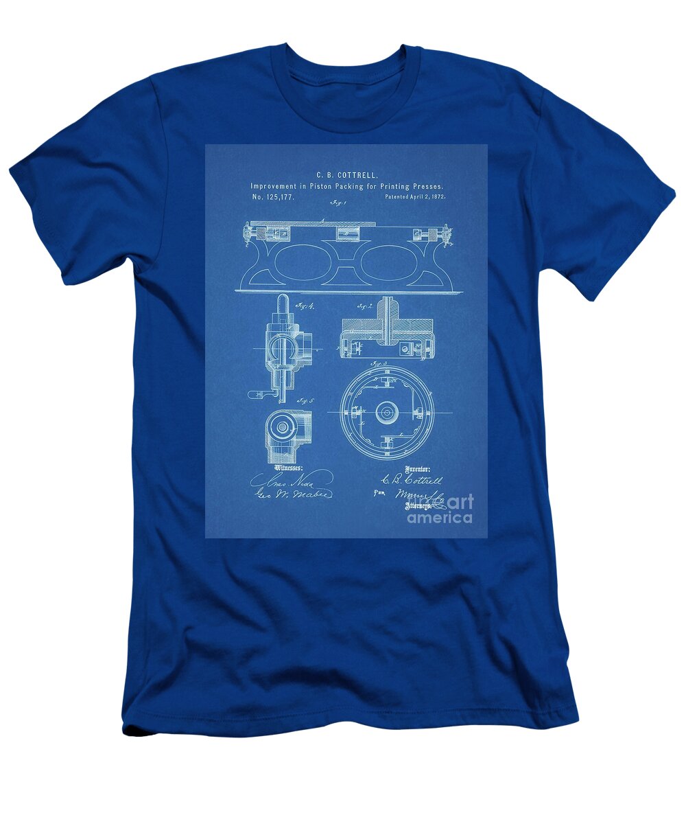 1872 Improvement in Piston Christian Hall T-Shirt