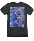 1883 Waffle Iron Patent Blue Jon Neidert T-Shirt