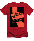 189 Lamborghini Countach Classic Italian Supercar Dark Backgroun Thespeedart T-Shirt