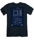1891 Camera US Patent Invention Drawing Dark Blue Todd Aaron T-Shirt