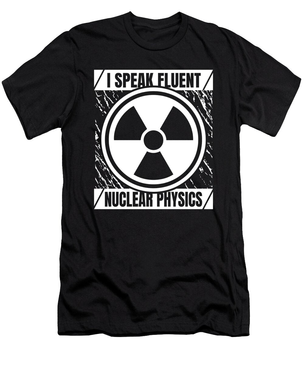 19 Physicist Scientist Science Nuclear Physics Crazy Squirrel T-Shirt