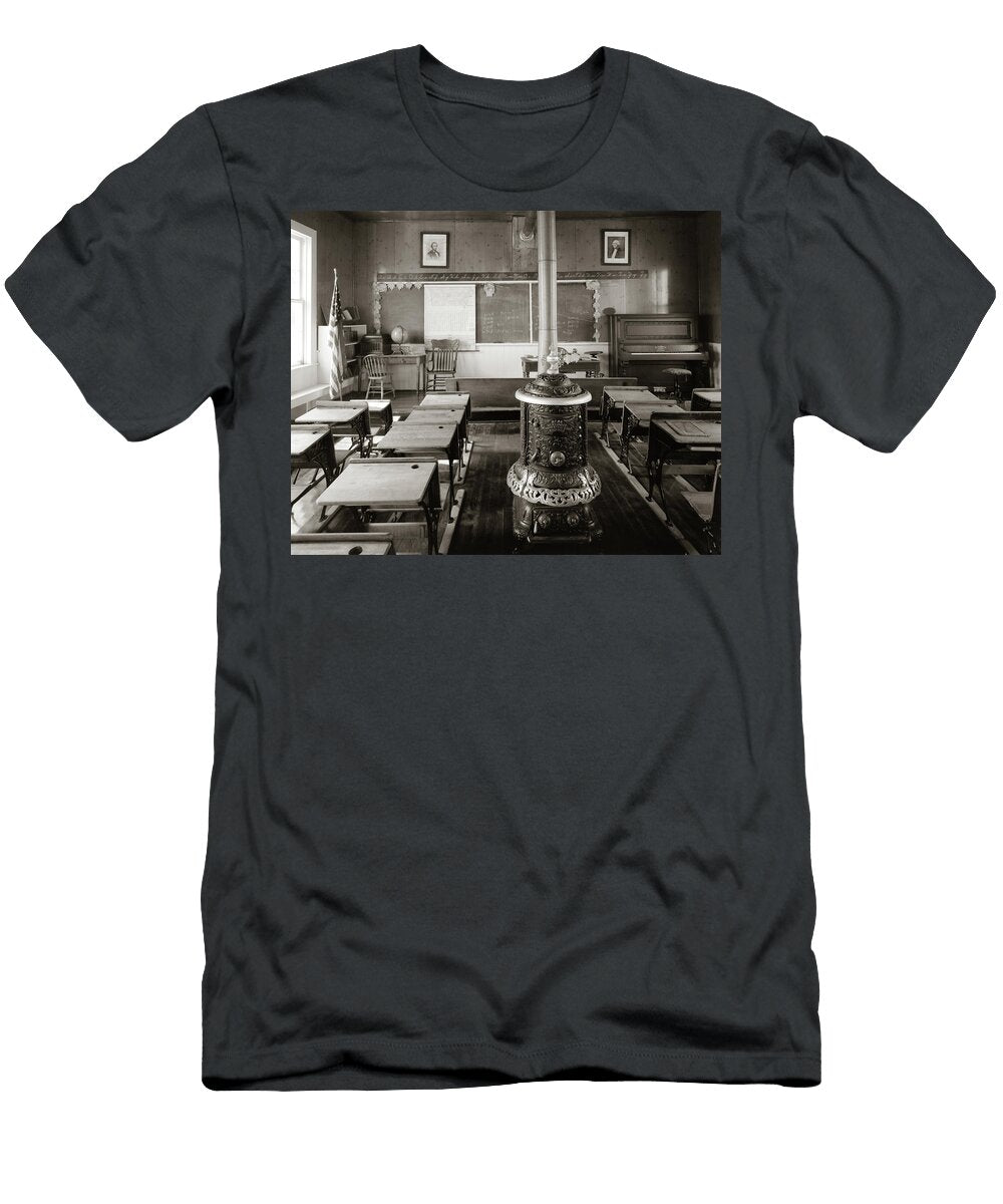 1900s Old Time Pioneer Classroom Vintage Images T-Shirt