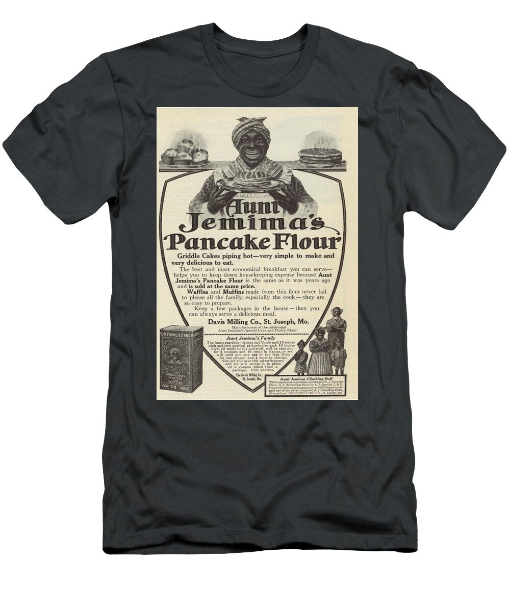 1910 Aunt Jemima Pancake Flour Ad Kim Kent T-Shirt