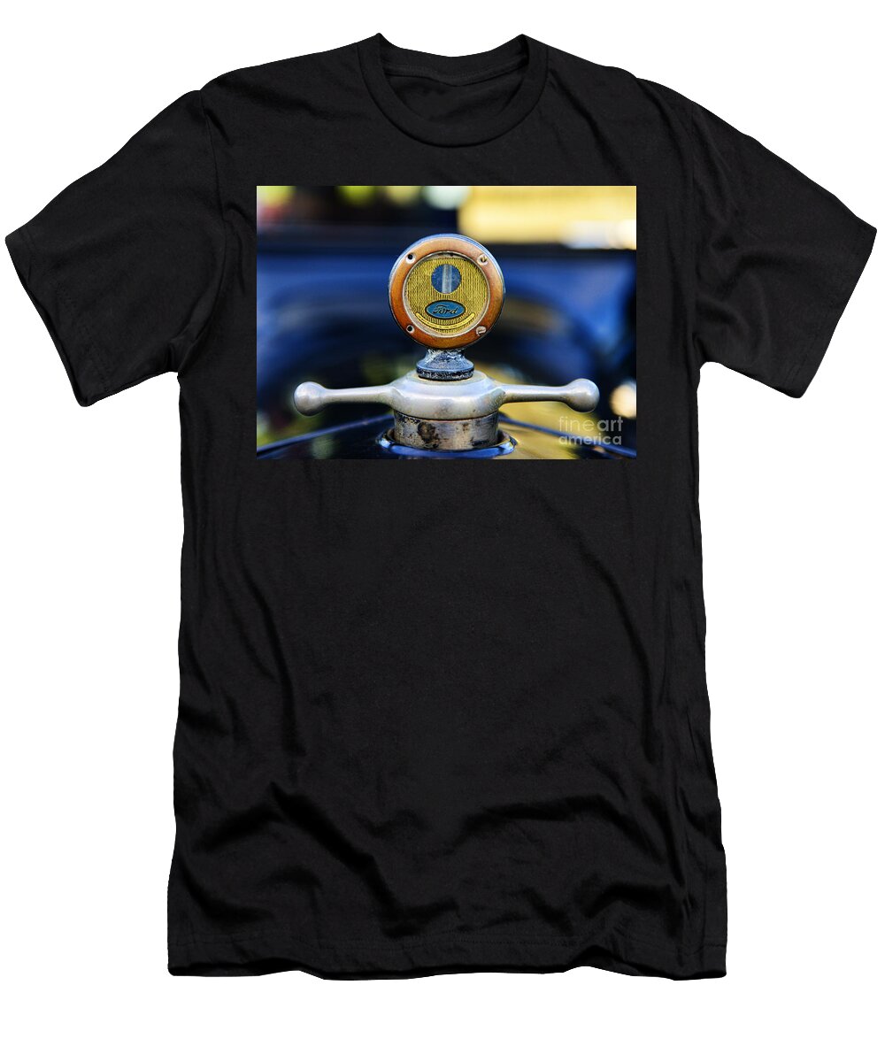 1919 Ford Model T Hood Ornament Original Paul Ward T-Shirt