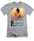 1920 Italy Birra Milano Beer Advertising Poster Retro Graphics T-Shirt