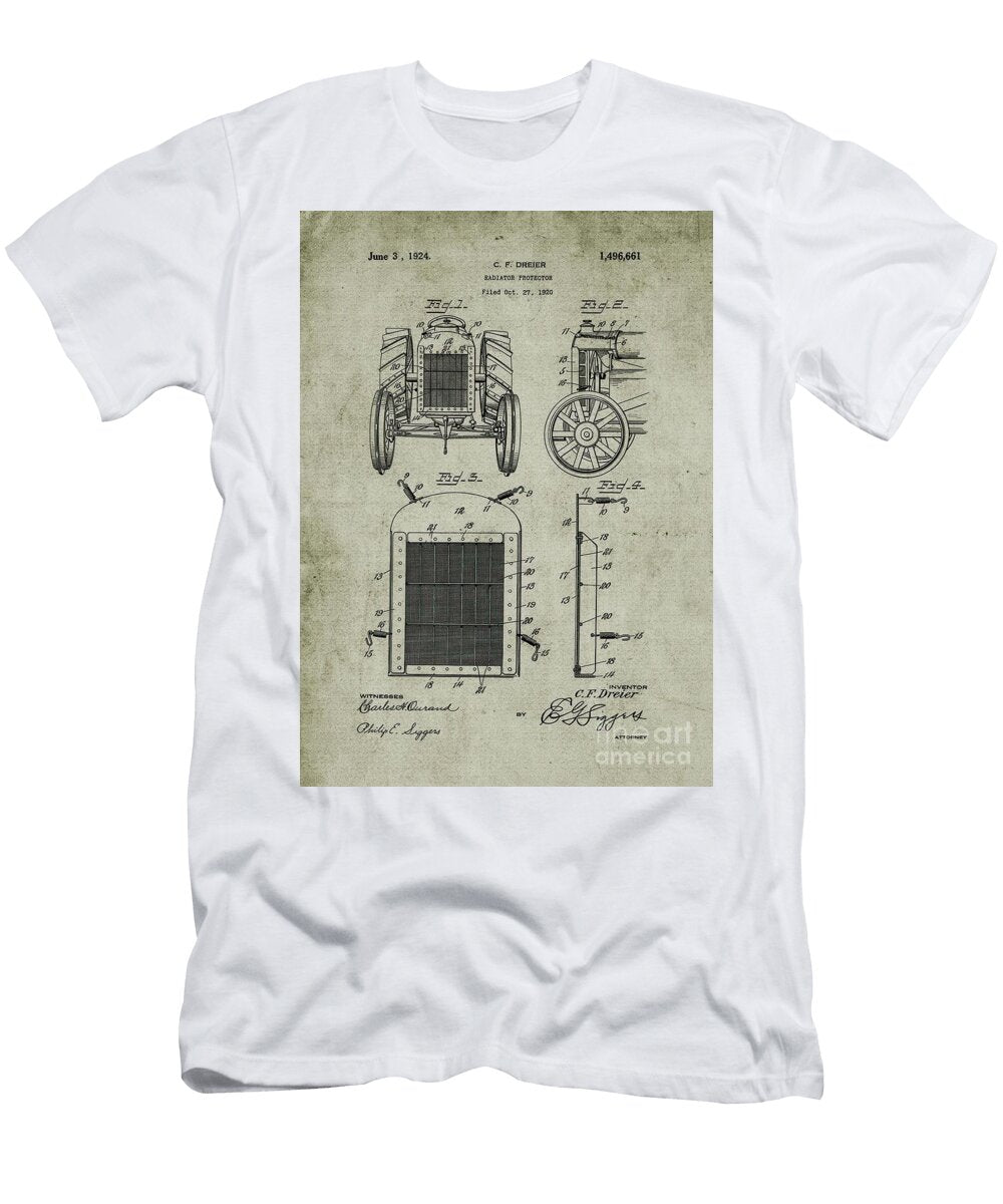 1920 Radiator Protector1 Christian Hall T-Shirt