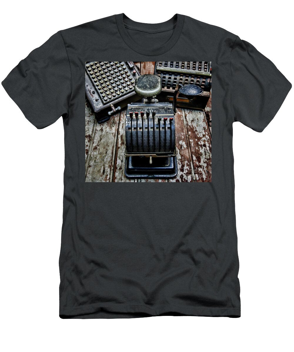 1920s Mechanical Check Writer Paul Ward T-Shirt