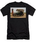 1920s Touring Car At a Country Curbside Gas Pump on the Prairie Cathy Anderson T-Shirt