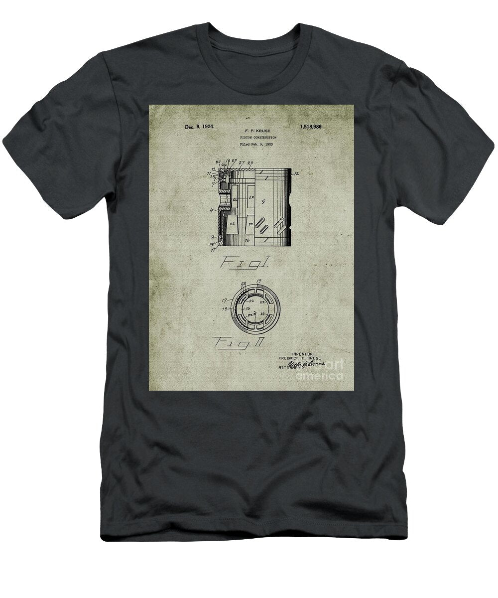 1923 Piston Construction Christian Hall T-Shirt