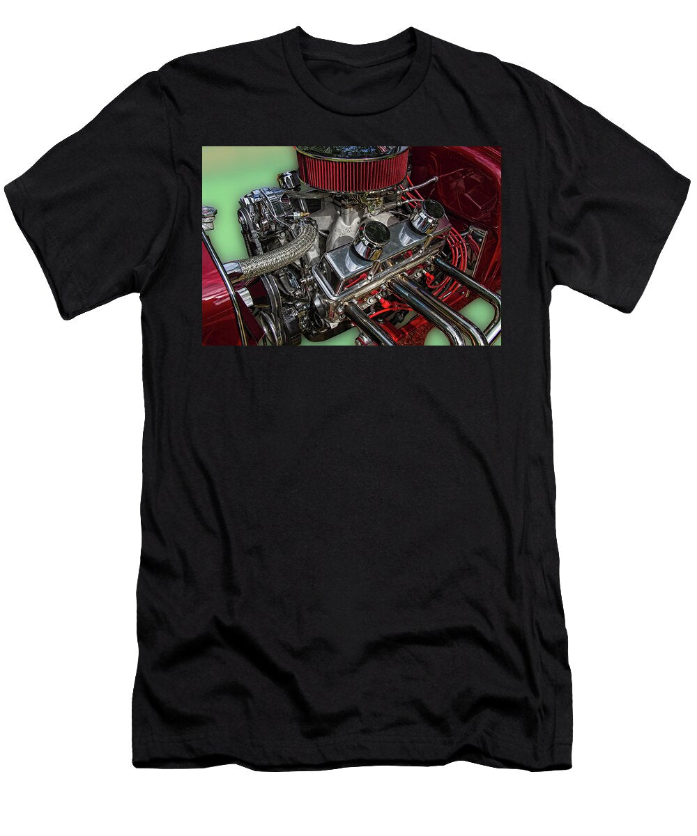 1927 Ford Hot Rod Engine Nick Gray T-Shirt