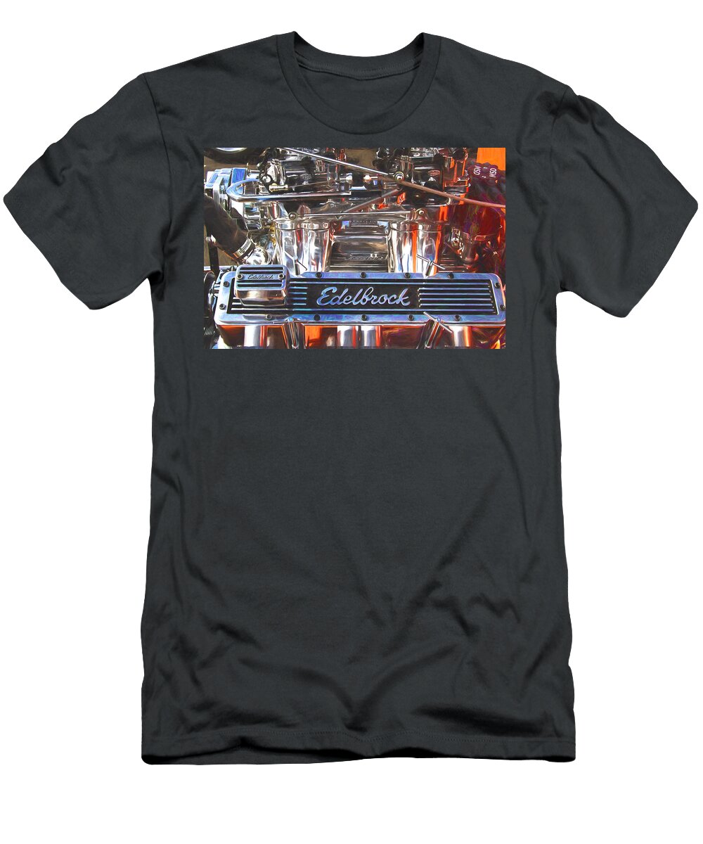 1927 Ford Roadster Engine Photographic Impression Nick Gray T-Shirt