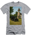1928 1931 Ford Model a At Carpenter Gothic Country Church Cathy Anderson T-Shirt