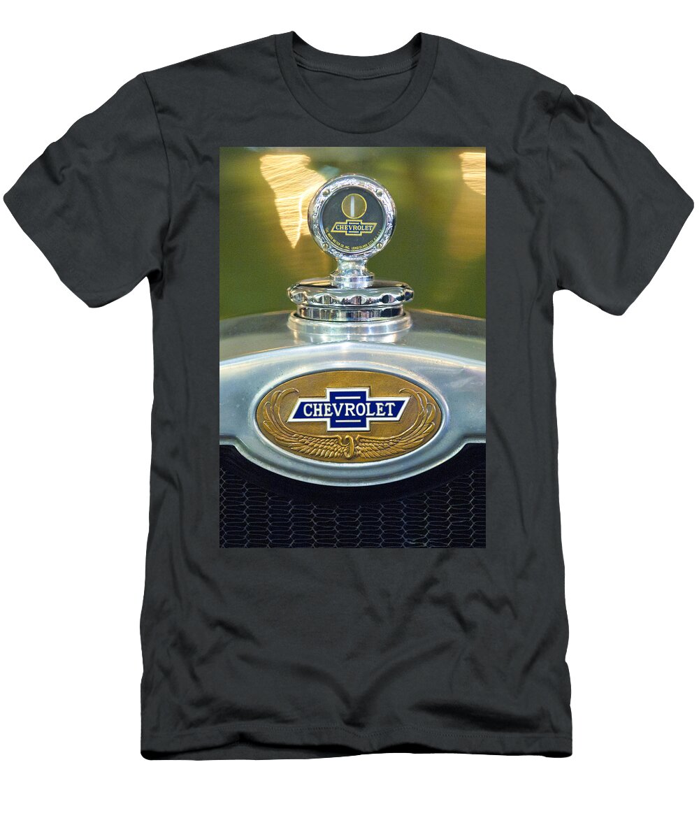 1928 Chevrolet 2 Door Coupe Hood Ornament Jill Reger T-Shirt