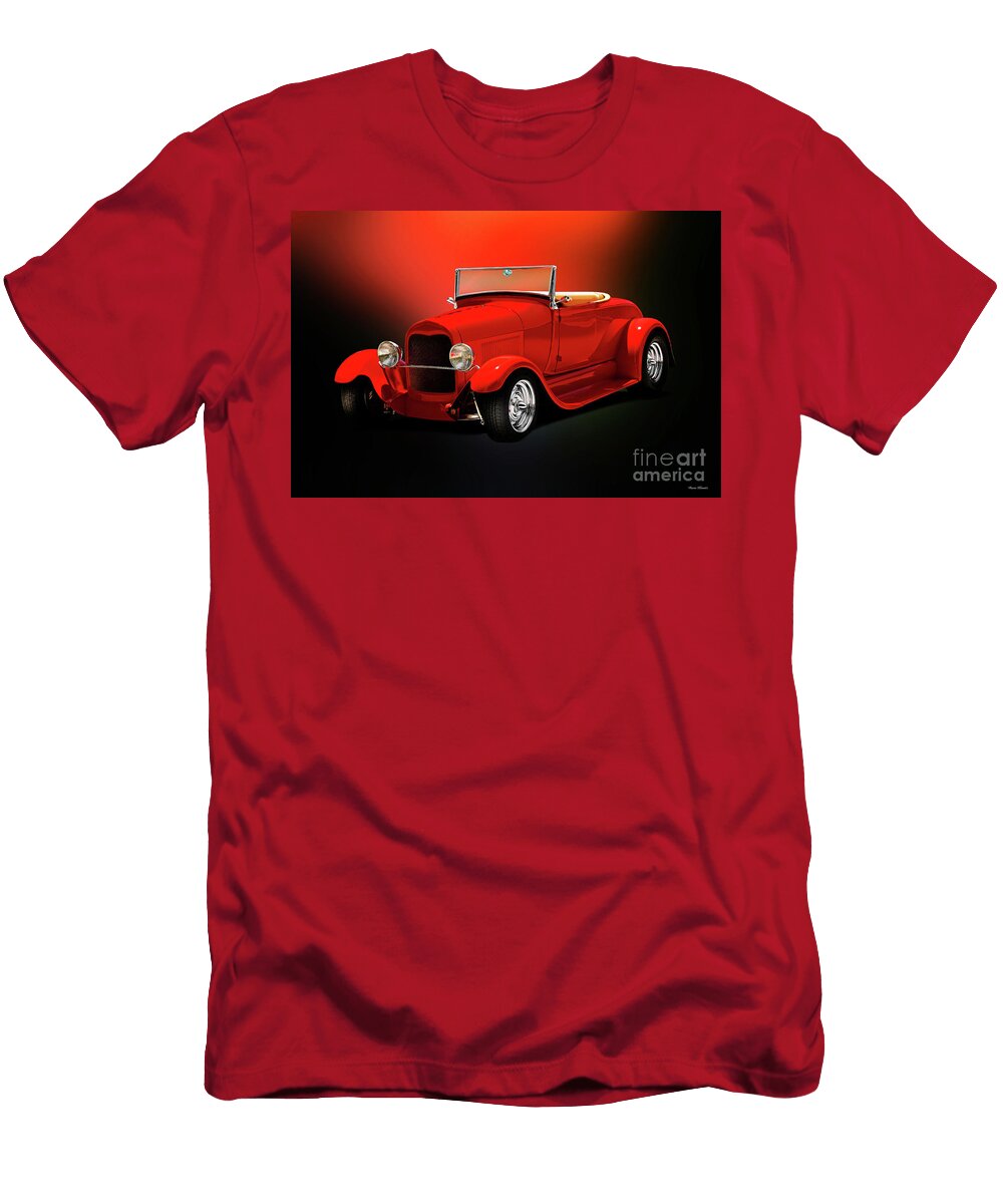 1928 Ford Model a Roadster Dave Koontz T-Shirt