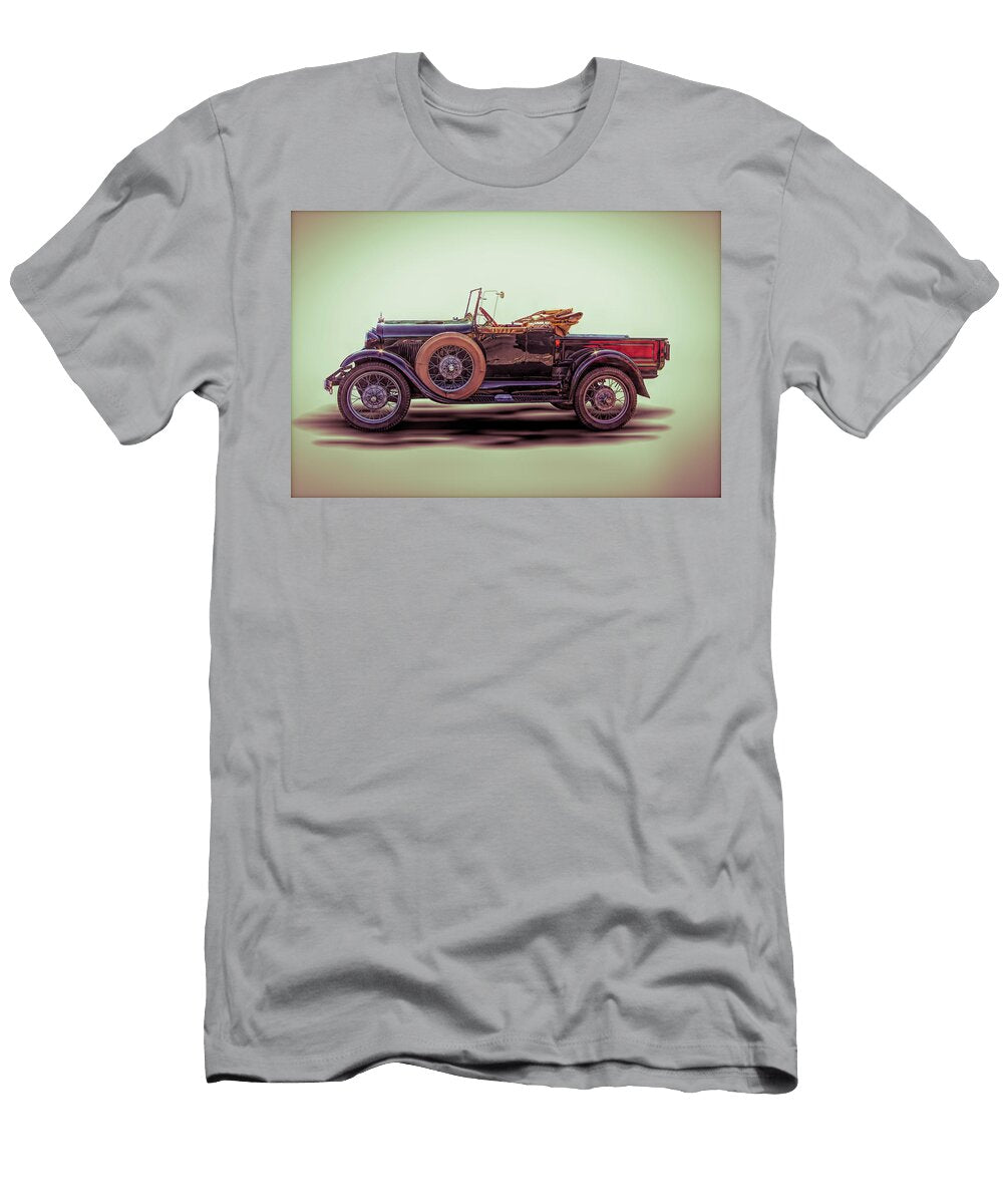 1928 Ford Pickup Truck Digital Sketch Photo Nick Gray T-Shirt