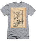 1928 Henry Ford Carburetor Antique Paper Patent Print Greg Edwards T-Shirt