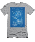 1928 Henry Ford Carburetor Blueprint Patent Print Greg Edwards T-Shirt