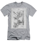 1928 Henry Ford Carburetor Gray Patent Print Greg Edwards T-Shirt